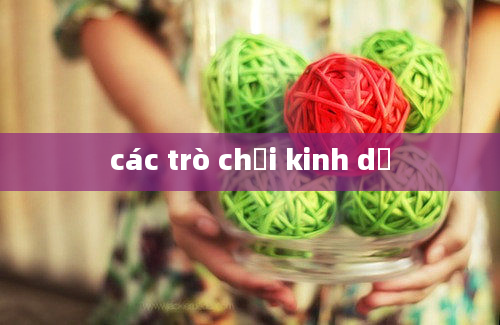 các trò chơi kinh dị