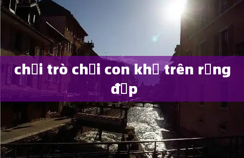 chơi trò chơi con khỉ trên rừng đẹp