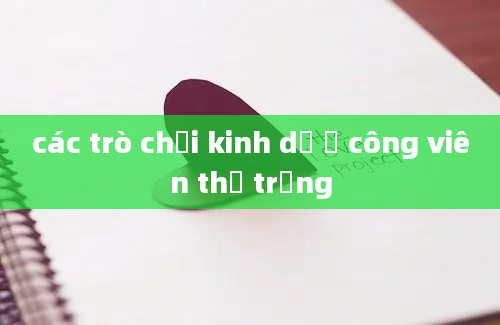 các trò chơi kinh dị ở công viên thỏ trắng