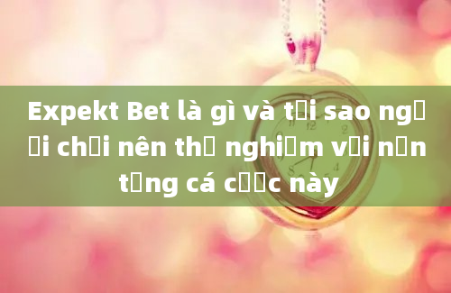 Expekt Bet là gì và tại sao người chơi nên thử nghiệm với nền tảng cá cược này