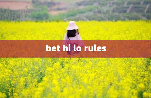 bet hi lo rules