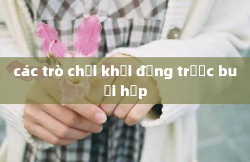 các trò chơi khởi động trước buổi họp