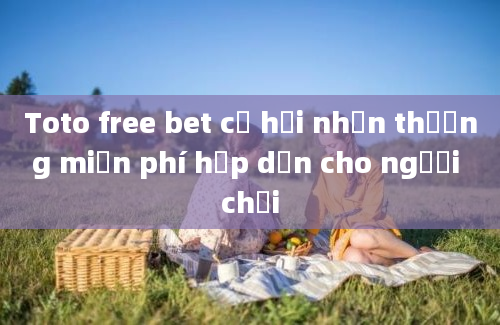 Toto free bet cơ hội nhận thưởng miễn phí hấp dẫn cho người chơi