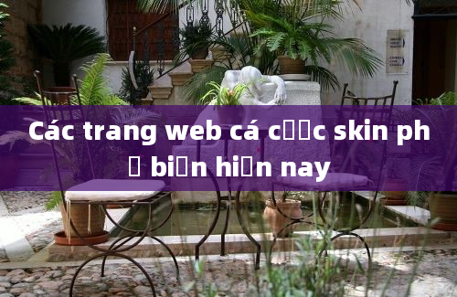 Các trang web cá cược skin phổ biến hiện nay