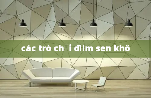 các trò chơi đầm sen khô