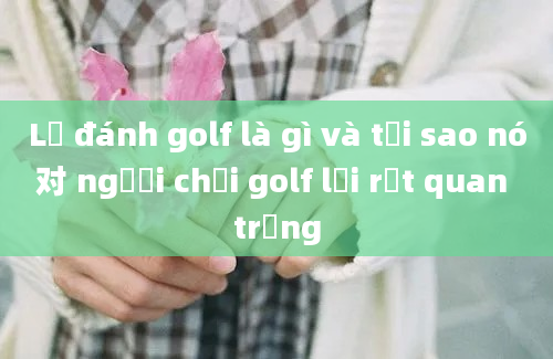 Lỗ đánh golf là gì và tại sao nó对 người chơi golf lại rất quan trọng