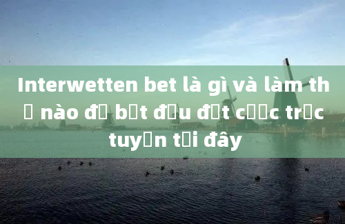 Interwetten bet là gì và làm thế nào để bắt đầu đặt cược trực tuyến tại đây