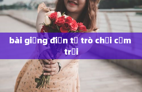 bài giảng điện tử trò chơi cắm trại