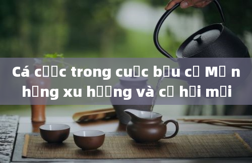 Cá cược trong cuộc bầu cử Mỹ những xu hướng và cơ hội mới