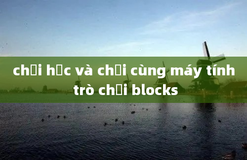 chơi học và chơi cùng máy tính trò chơi blocks