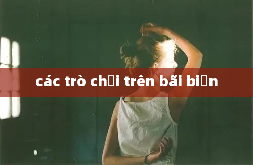 các trò chơi trên bãi biển