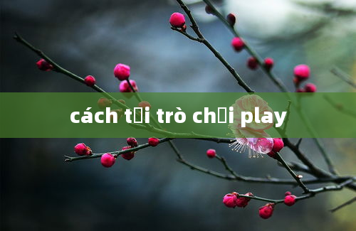 cách tải trò chơi play