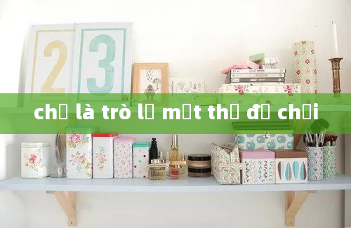 chỉ là trò lạ mắt thứ đồ chơi