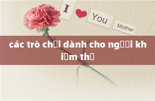 các trò chơi dành cho người khiếm thị