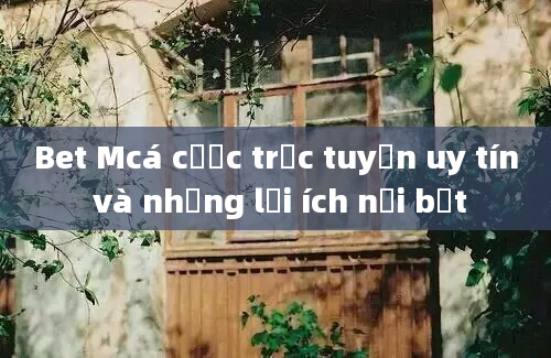 Bet Mcá cược trực tuyến uy tín và những lợi ích nổi bật