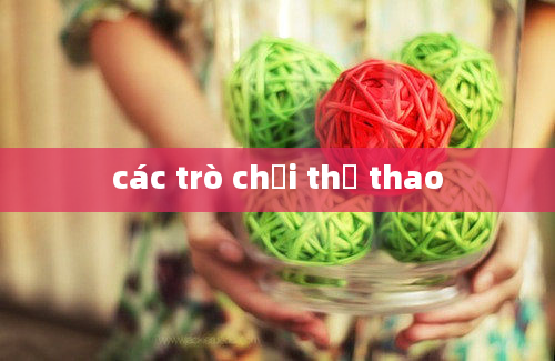 các trò chơi thể thao