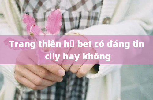 Trang thiên hạ bet có đáng tin cậy hay không