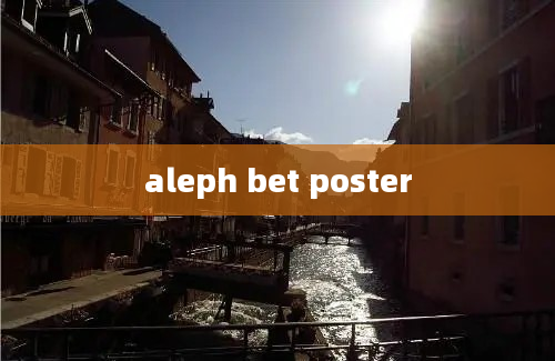 aleph bet poster