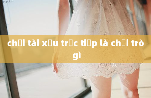 chơi tài xỉu trực tiếp là chơi trò gì