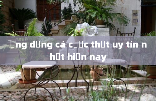 Ứng dụng cá cược thật uy tín nhất hiện nay