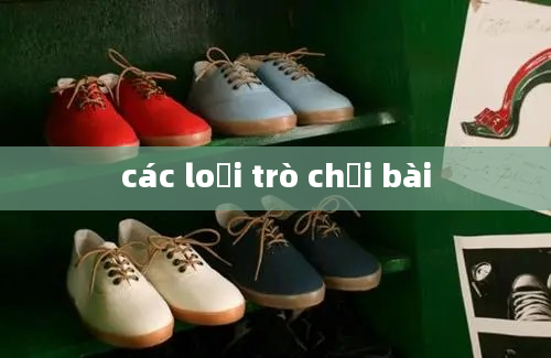 các loại trò chơi bài