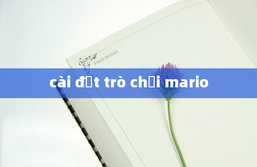 cài đặt trò chơi mario