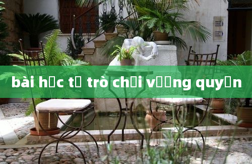 bài học từ trò chơi vương quyền