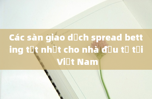 Các sàn giao dịch spread betting tốt nhất cho nhà đầu tư tại Việt Nam