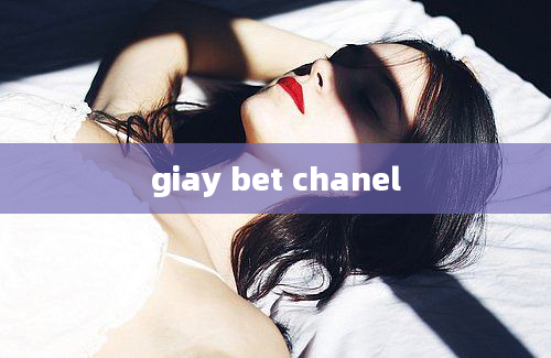 giay bet chanel