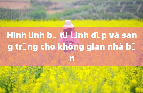 Hình ảnh bể tủ lạnh đẹp và sang trọng cho không gian nhà bạn