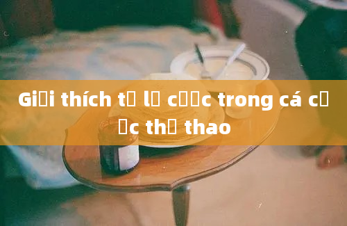 Giải thích tỉ lệ cược trong cá cược thể thao