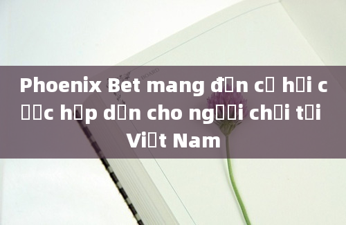 Phoenix Bet mang đến cơ hội cược hấp dẫn cho người chơi tại Việt Nam