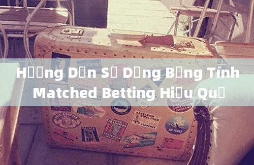 Hướng Dẫn Sử Dụng Bảng Tính Matched Betting Hiệu Quả