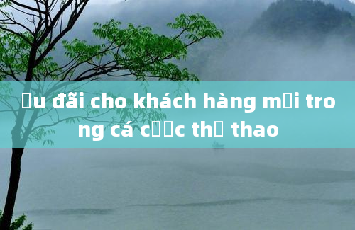 Ưu đãi cho khách hàng mới trong cá cược thể thao