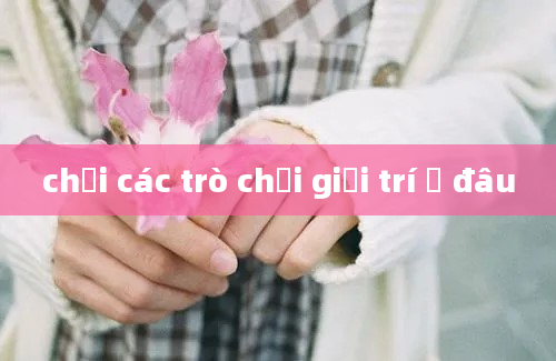 chơi các trò chơi giải trí ở đâu