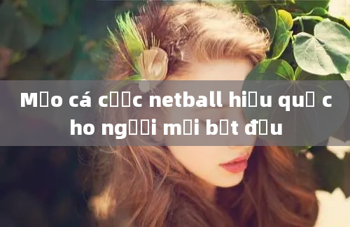 Mẹo cá cược netball hiệu quả cho người mới bắt đầu