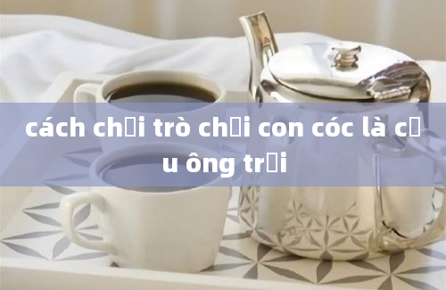 cách chơi trò chơi con cóc là cậu ông trời