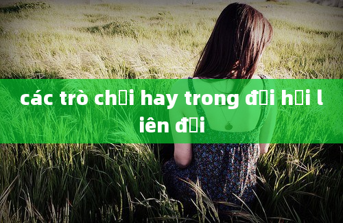 các trò chơi hay trong đại hội liên đội