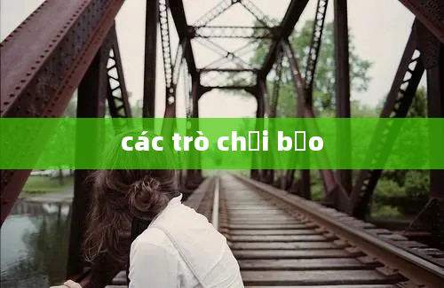 các trò chơi bảo