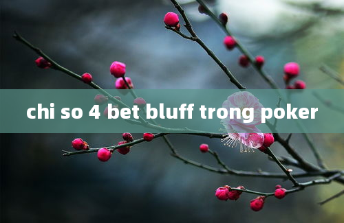 chi so 4 bet bluff trong poker