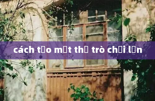 cách tạo mật thư trò chơi lớn