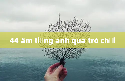 44 âm tiếng anh qua trò chơi