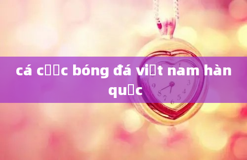 cá cược bóng đá việt nam hàn quốc