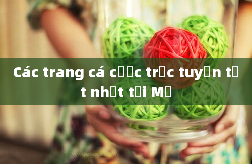 Các trang cá cược trực tuyến tốt nhất tại Mỹ