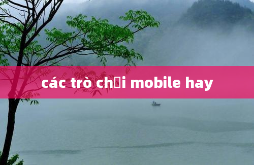 các trò chơi mobile hay