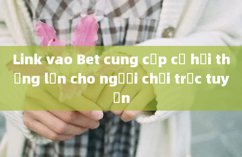 Link vao Bet cung cấp cơ hội thắng lớn cho người chơi trực tuyến