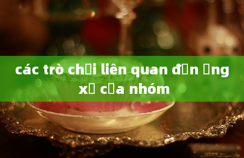 các trò chơi liên quan đến ứng xử của nhóm