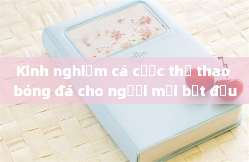 Kinh nghiệm cá cược thể thao bóng đá cho người mới bắt đầu