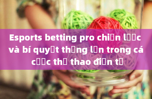 Esports betting pro chiến lược và bí quyết thắng lớn trong cá cược thể thao điện tử