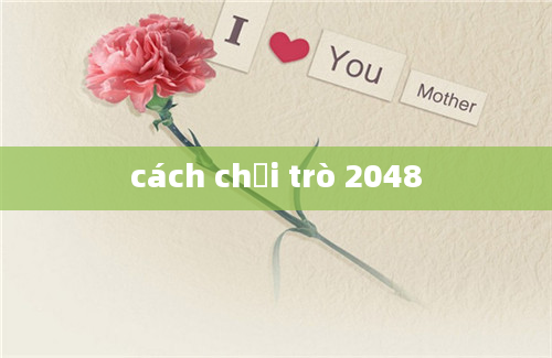 cách chơi trò 2048